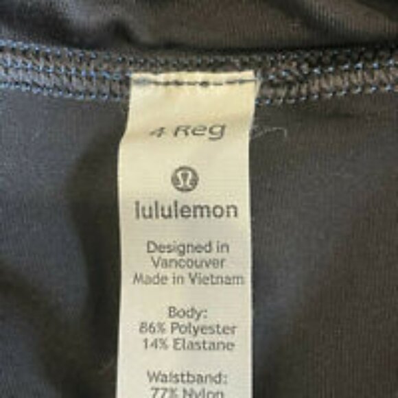 Lululemon Pace Rival Skort Skirt Sun Dazed Multi Blue Size 4 Regular EUC - Picture 10 of 12